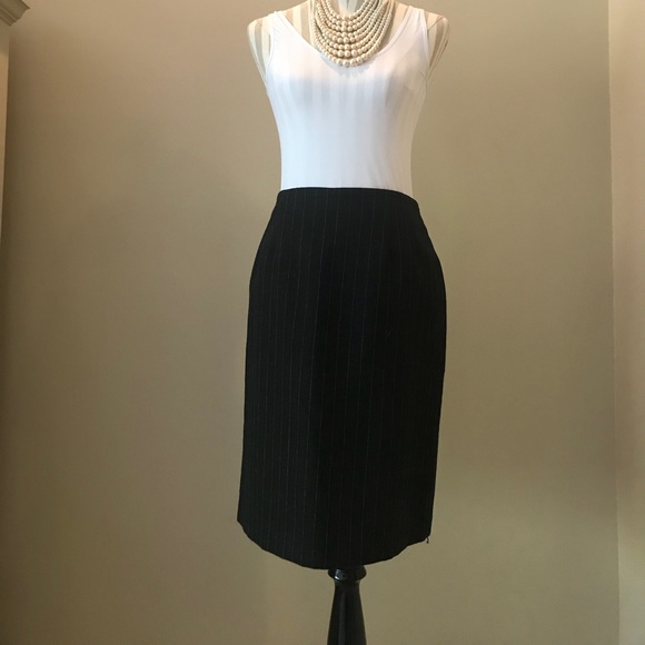 Jos. A. Bank Dresses & Skirts - Classic traditional wool pinstripe pencil skirt.